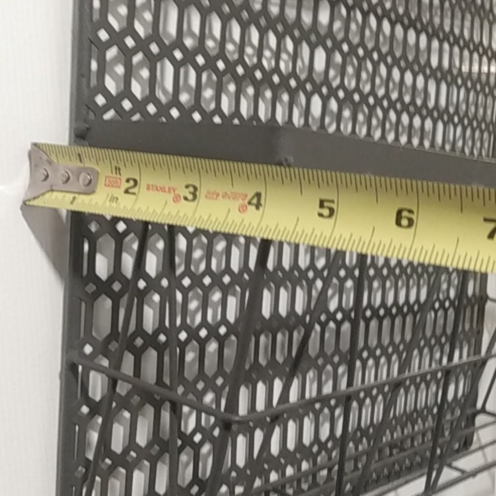 Large Stainless Steel Hanging Rack Shelves - Picture 7 of 8